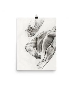 Lone Fox Best Sellers Studies For "Judgment" Art Print