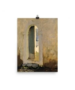 Lone Fox "Open Doorway, Morocco" Art Print