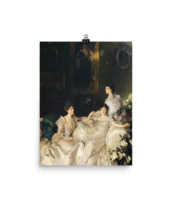 Lone Fox "The Wyndham Sisters" Art Print