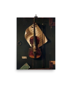 Lone Fox "Still Life With Violin" Art Print Best Sellers