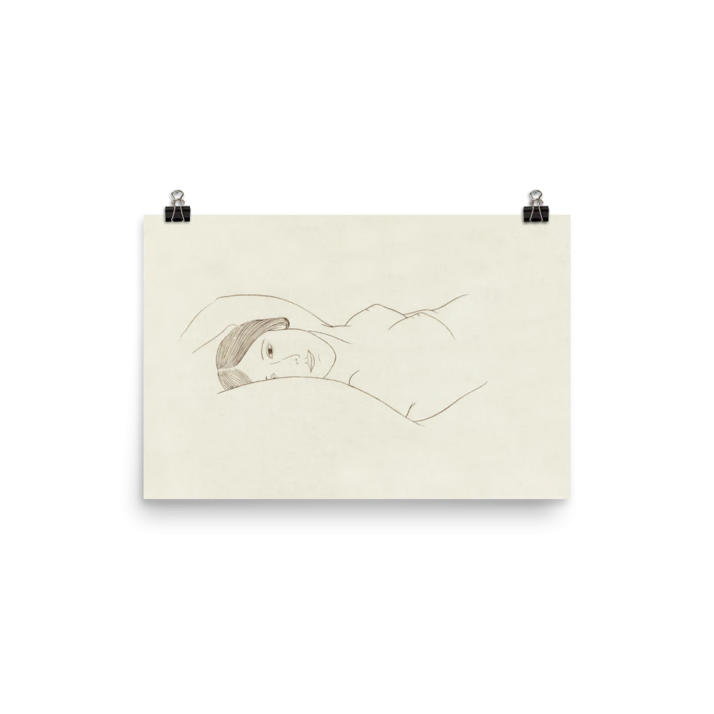 Lone Fox "Reclining Woman" Art Print New 5 Lone Fox "Reclining Woman" Art Print New