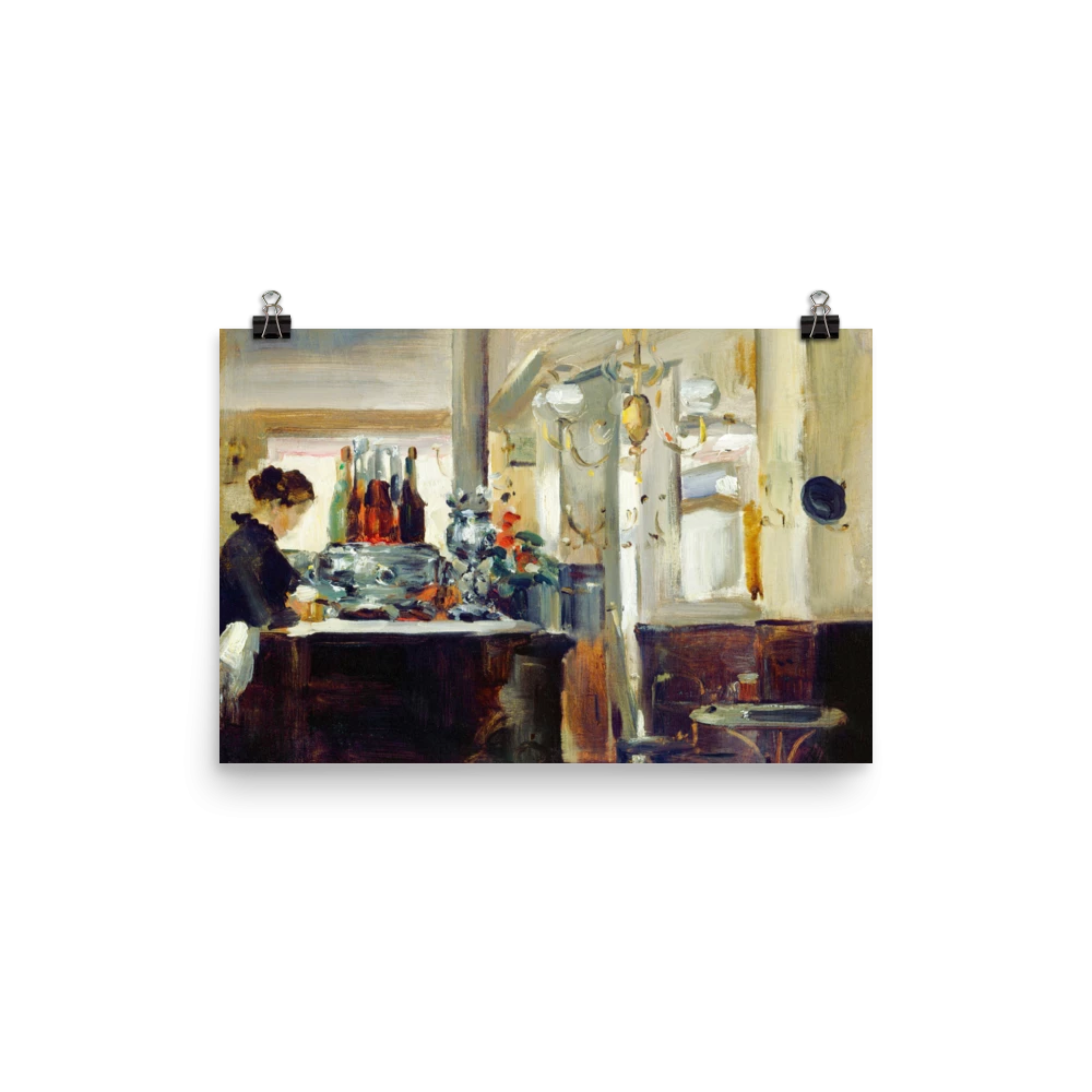 Lone Fox Best Sellers "Bon Bock Cafe" Art Print 4 Lone Fox Best Sellers "Bon Bock Cafe" Art Print