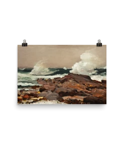 Lone Fox "Eastern Point" Art Print