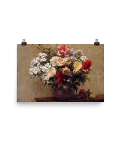 Lone Fox "Summer Flowers" Art Print