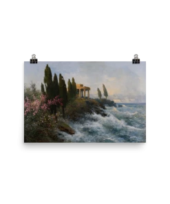 Lone Fox "Mediterrane" Art Print