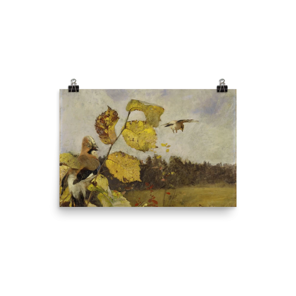 Lone Fox Best Sellers "Bird Resting On Branch" Art Print 4 Lone Fox Best Sellers "Bird Resting On Branch" Art Print