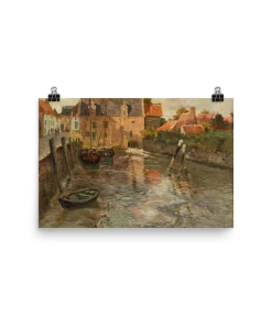 Lone Fox "Low Water" Art Print