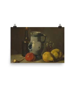 Lone Fox "Still Life With A Grey Jug" Art Print