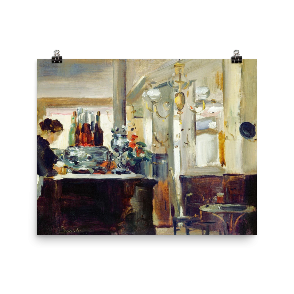 Lone Fox Best Sellers "Bon Bock Cafe" Art Print 5 Lone Fox Best Sellers "Bon Bock Cafe" Art Print