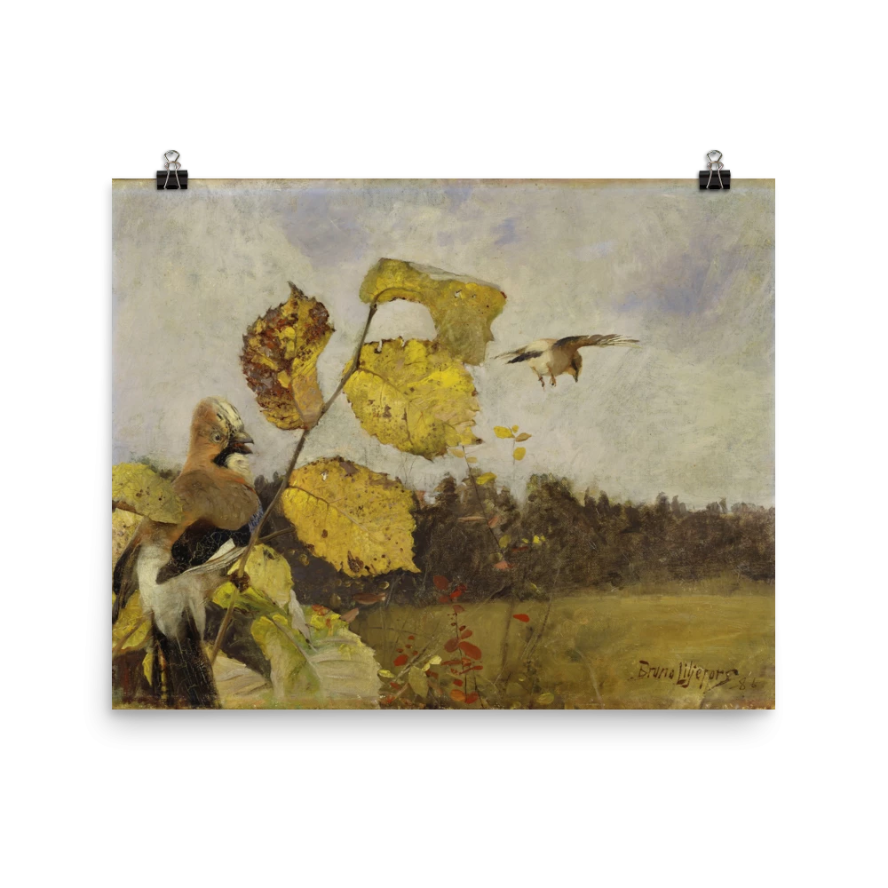 Lone Fox Best Sellers "Bird Resting On Branch" Art Print 5 Lone Fox Best Sellers "Bird Resting On Branch" Art Print