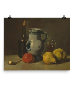 Lone Fox "Still Life With A Grey Jug" Art Print 9 Lone Fox