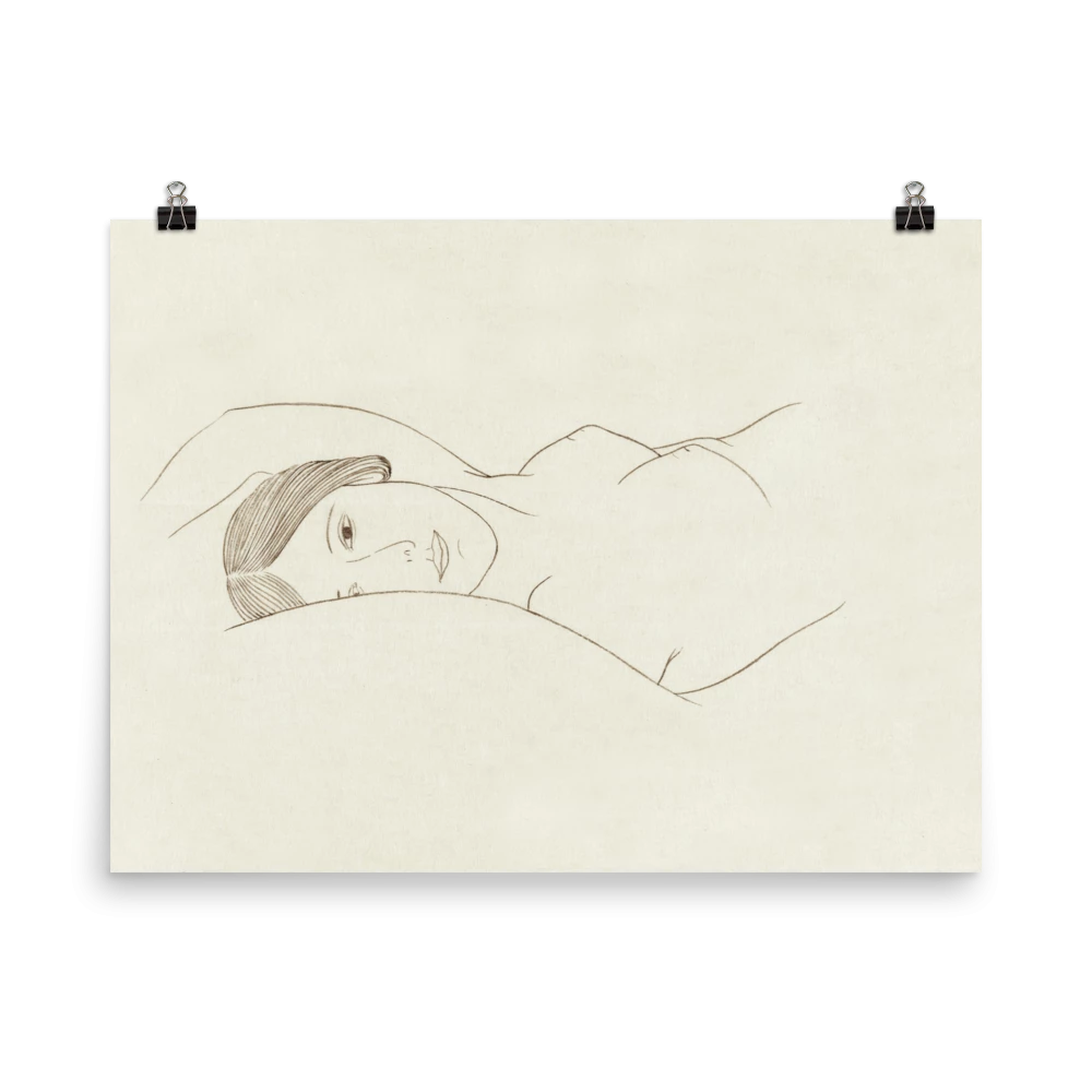 Lone Fox "Reclining Woman" Art Print New 7 Lone Fox "Reclining Woman" Art Print New