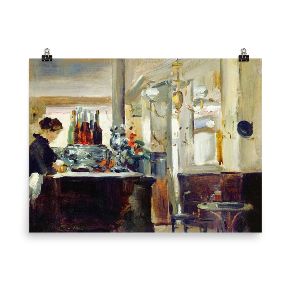 Lone Fox Best Sellers "Bon Bock Cafe" Art Print 6 Lone Fox Best Sellers "Bon Bock Cafe" Art Print