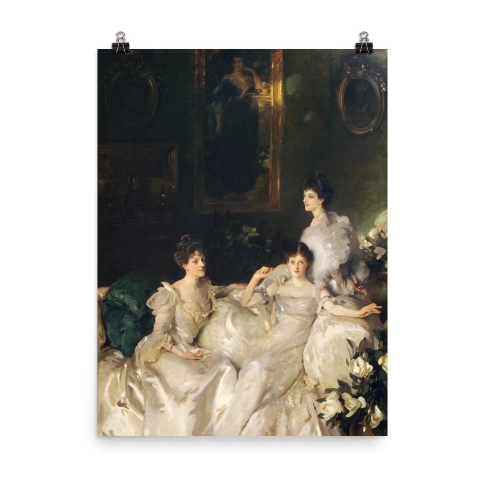 Lone Fox "The Wyndham Sisters" Art Print 6 Lone Fox "The Wyndham Sisters" Art Print