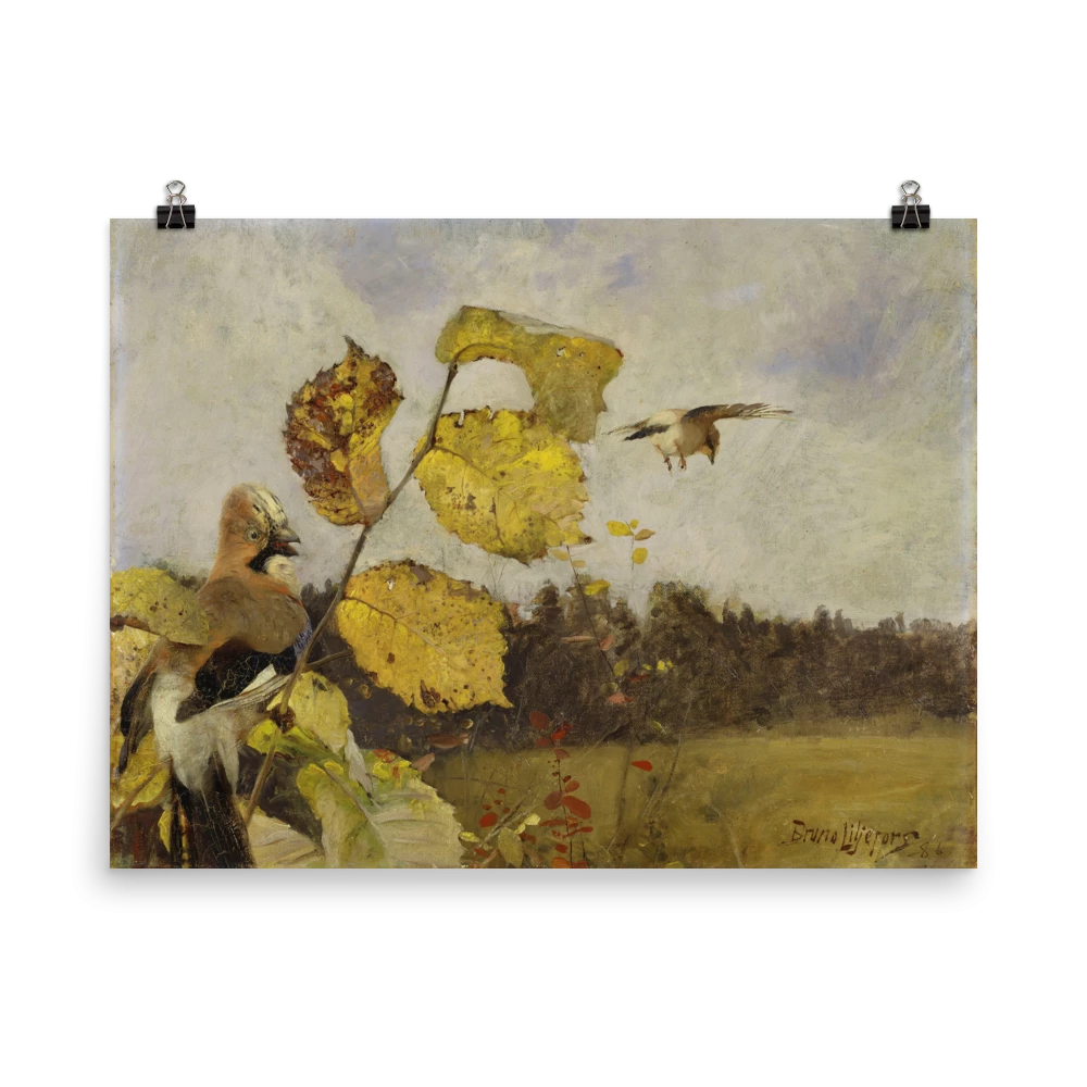 Lone Fox Best Sellers "Bird Resting On Branch" Art Print 6 Lone Fox Best Sellers "Bird Resting On Branch" Art Print