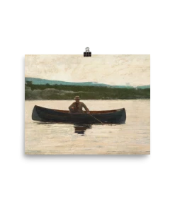 Lone Fox New "Playing A Fish" Art Print