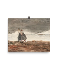 Lone Fox "Danger" Art Print New