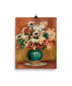 Lone Fox "Fluers" Art Print