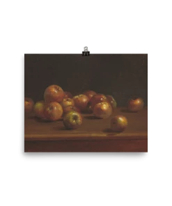 Lone Fox "Apples On A Table" Art Print
