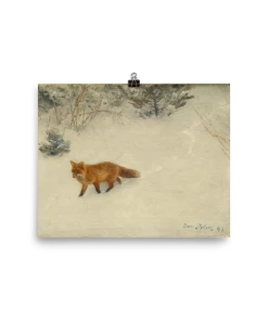 Lone Fox Best Sellers "The Fox" Art Print