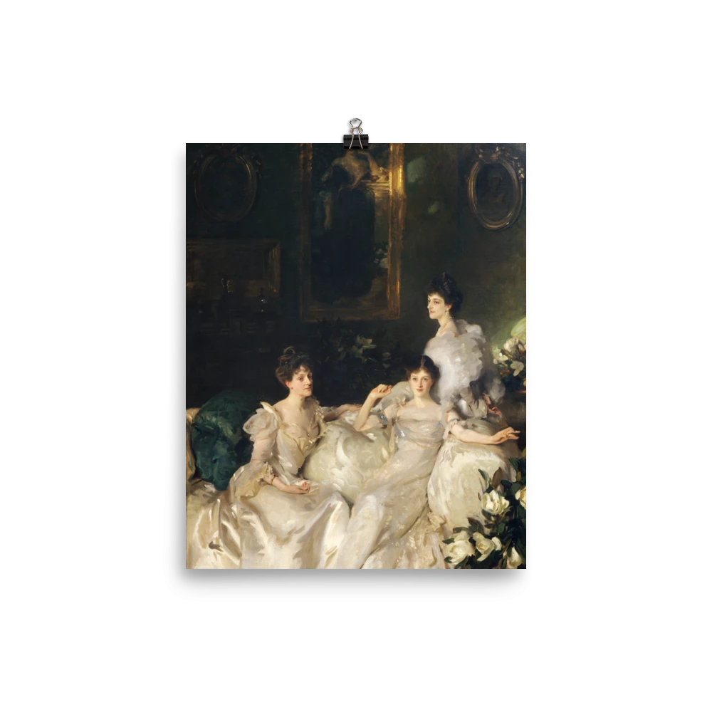 Lone Fox "The Wyndham Sisters" Art Print 7 Lone Fox "The Wyndham Sisters" Art Print