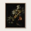 Lone Fox "Midnight Florals" Art Print New