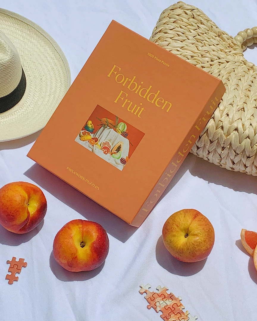Piecework Puzzles Forbidden Fruit 1000pc Puzzle New 7 Piecework Puzzles Forbidden Fruit 1000pc Puzzle New