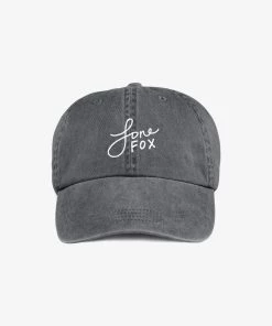Lone Fox Embroidered Hat New