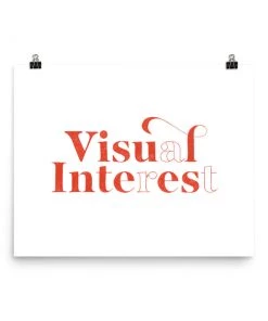 Lone Fox Visual Interest Art Print