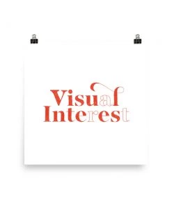 Lone Fox Visual Interest Art Print