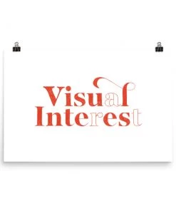 Lone Fox Visual Interest Art Print