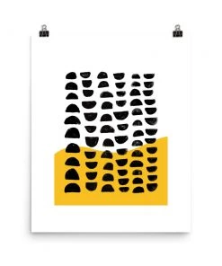 Lone Fox Crescent Art Print