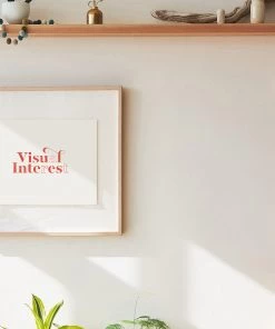 Lone Fox Visual Interest Art Print