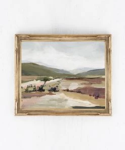 Lone Fox New "Olive Hills" Canvas Print