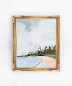 Lone Fox New "Palm Island" Canvas Print