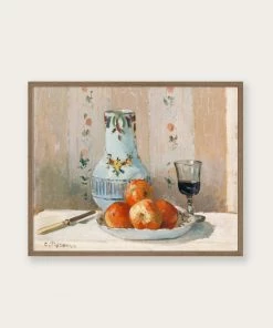 Lone Fox "Pitcher & Apples" Art Print