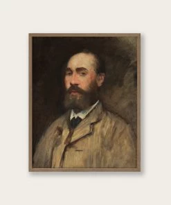 Lone Fox "Jean-Baptiste Faure Portrait" Art Print