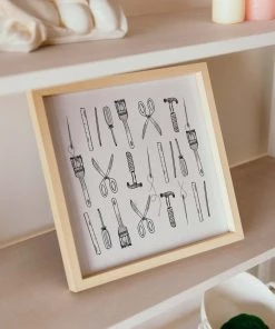 Lone Fox Tools Art Print Best Sellers
