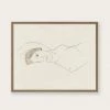 Lone Fox "Reclining Woman" Art Print New 2 Lone Fox "Reclining Woman" Art Print New